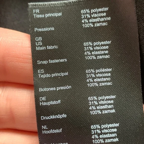 Maje High Waisted Mini Black Pencil Skirt XS unworn - Picture 8 of 9